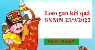 Loto gan kết quả SXMN 23/9/2022