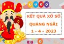 Phân tích xổ số Quảng Ngãi ngày 1/4/2023 dự đoán XSQNI thứ 7