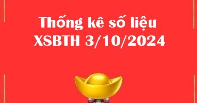 Thống kê số liệu XSBTH 3/10/2024