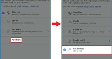 Hướng dẫn cách đặt chế độ chỉ mình tôi trên Facebook