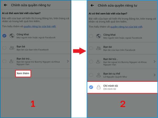 Hướng dẫn cách đặt chế độ chỉ mình tôi trên Facebook