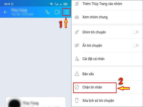 Cách chặn tin nhắn Zalo tạo không gian riêng tư