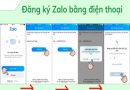 Hướng dẫn cách tạo tài khoản Zalo chi tiết từ A đến Z