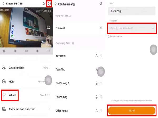 Tổng hợp các cách thay đổi wifi cho camera nhanh chóng 