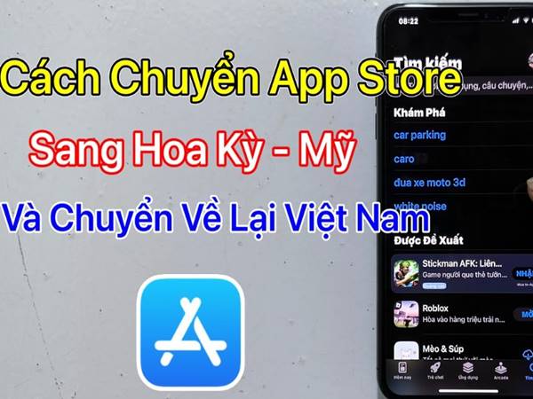 Chia sẻ mẹo hay giúp bạn chuyển vùng Appstore sang Mỹ 2