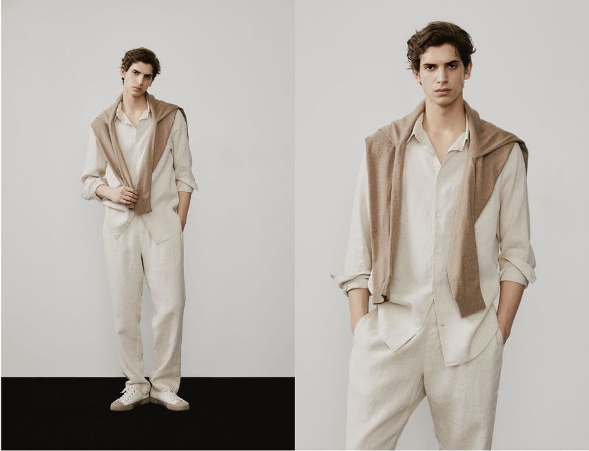 Vải linen (vải lanh) có kết cấu tự nhiên, giúp giải nhiệt cực tốt trong mùa hè.
