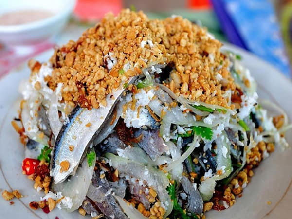Gỏi cá trích – món ăn đặc sản Hà Tiên mang hương vị biển