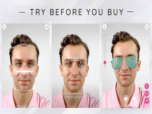 Face Shape Meter + Virtual Glasses Try-On