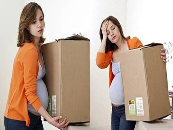 Vì sao bà bầu không nên mang vác nặng?