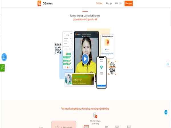 app chấm công trên điện thoại AMIS Chấm Công (MISA)